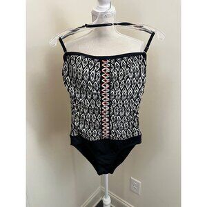 Jantzen Multicolor One-Piece Swimsuit Size 8